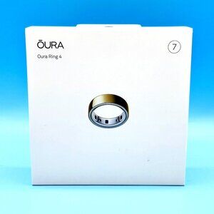 Oura Gold Smart Ring Wearable Health Tracker